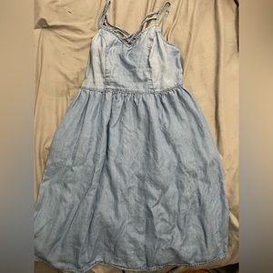 Faux Jean dress